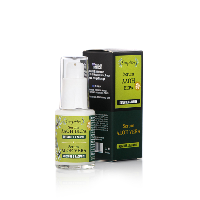 Drėkinantis veido serumas Aloe Vera