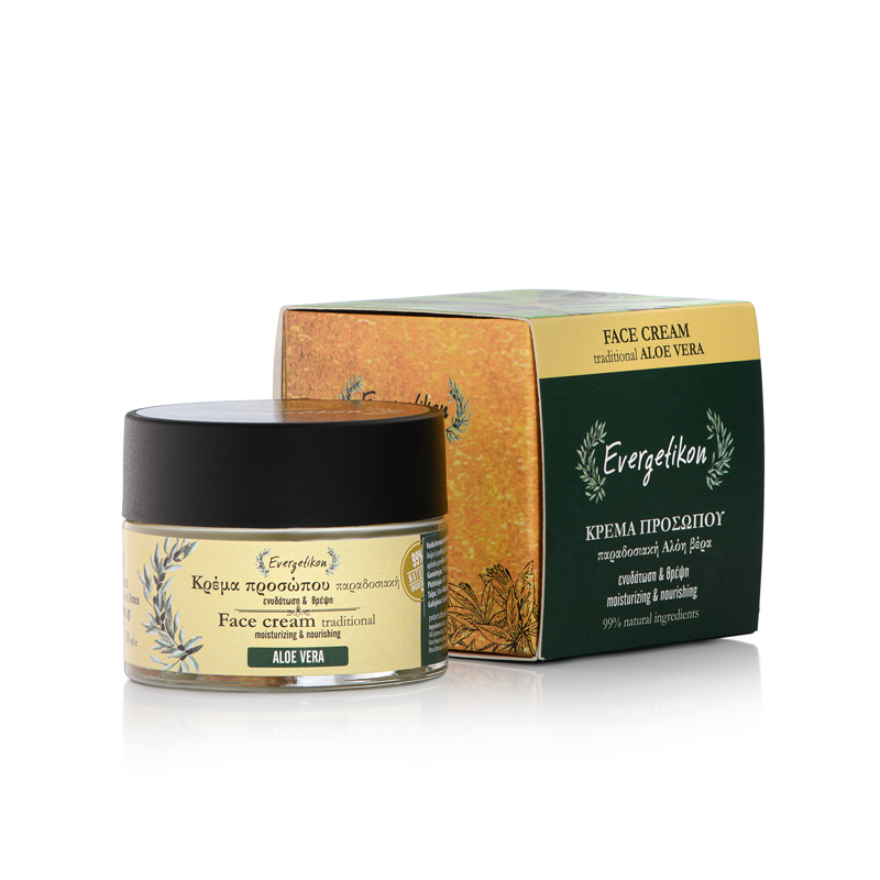 Drėkinamasis veido kremas Aloe Vera