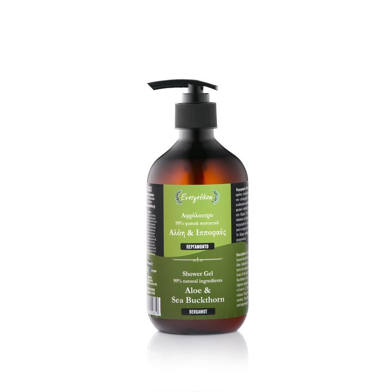 Dušo želė su alijošiumi „Bergamotė” 500ml