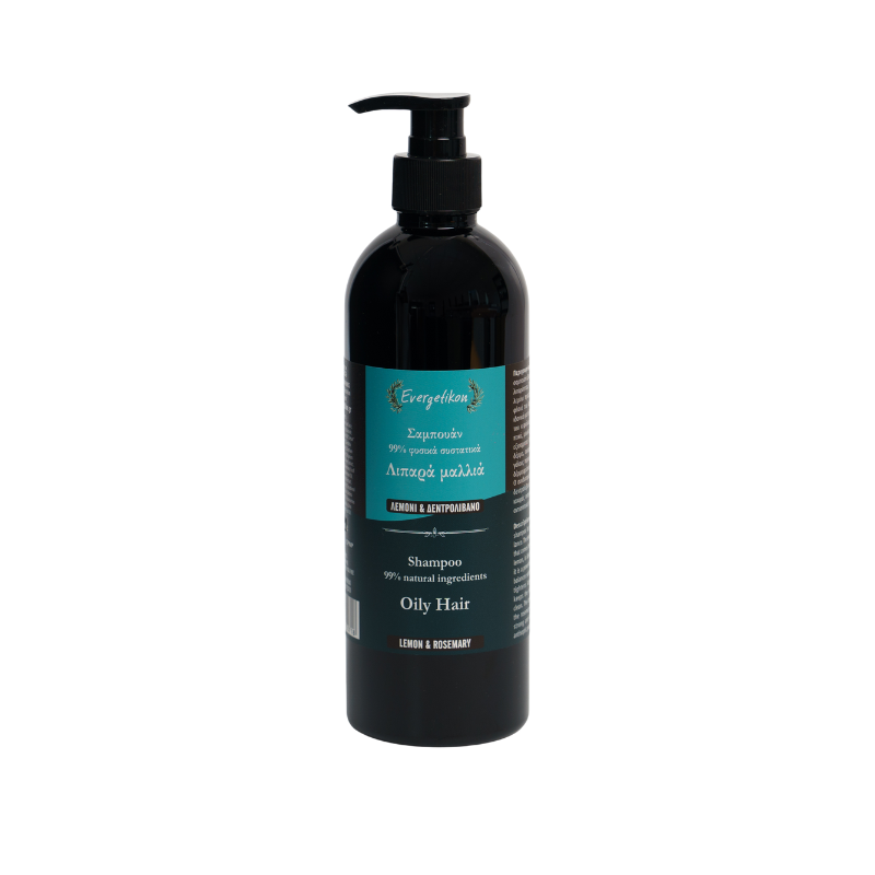 Šampūnas riebiems plaukams su rozmarinu ir citrina 500ml