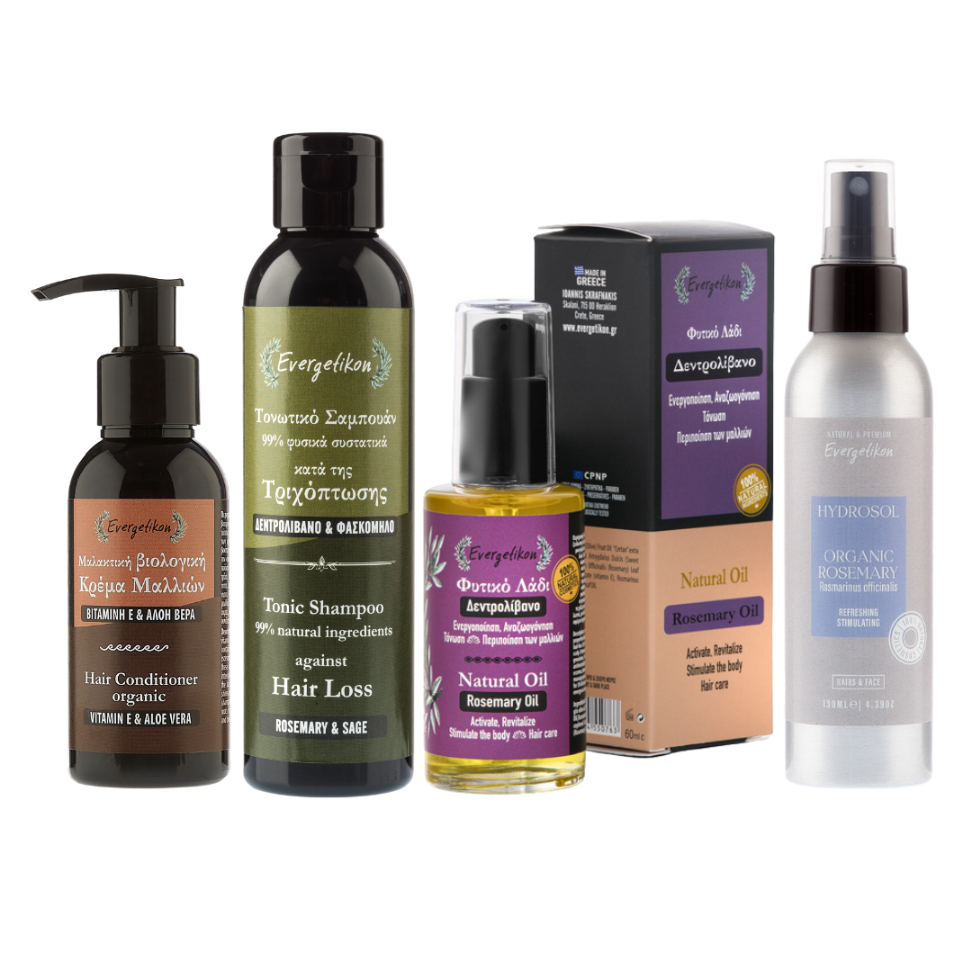 Rinkinys stipriems plaukams