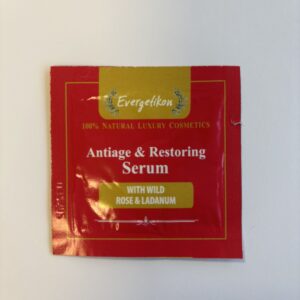 Serumas brandžiai odai su rože, mėginukas 2ml